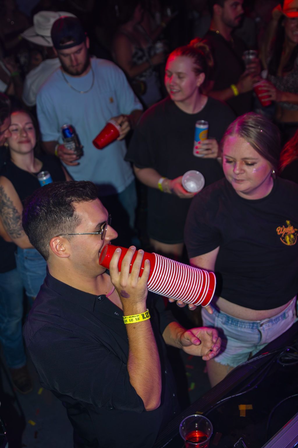 MIXMODE live at Warehouse on Broadway — Kansas City, MO — Jul 17, 2025 MIXMODE (DJ Jordan Miller & Kristian Cruz) performing country EDM hybrid duo set at Warehouse on Broadway in Kansas City, MO on Jul 17, 2025. Boots N' Beats 2025 Tour.
